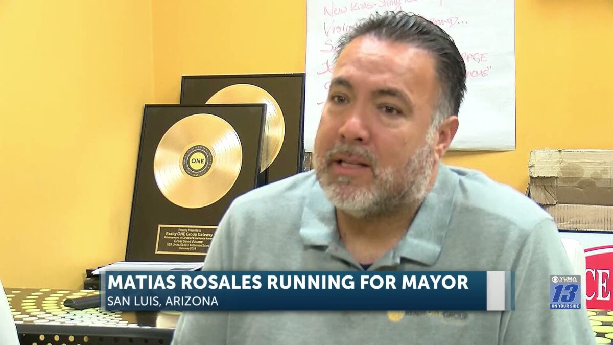 Matias Rosales runs for Mayor of San Luis