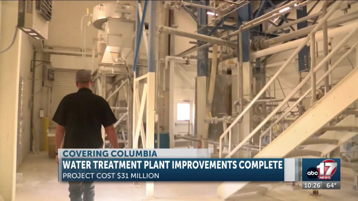 Columbia celebrates $37 million water treatment plant upgrade