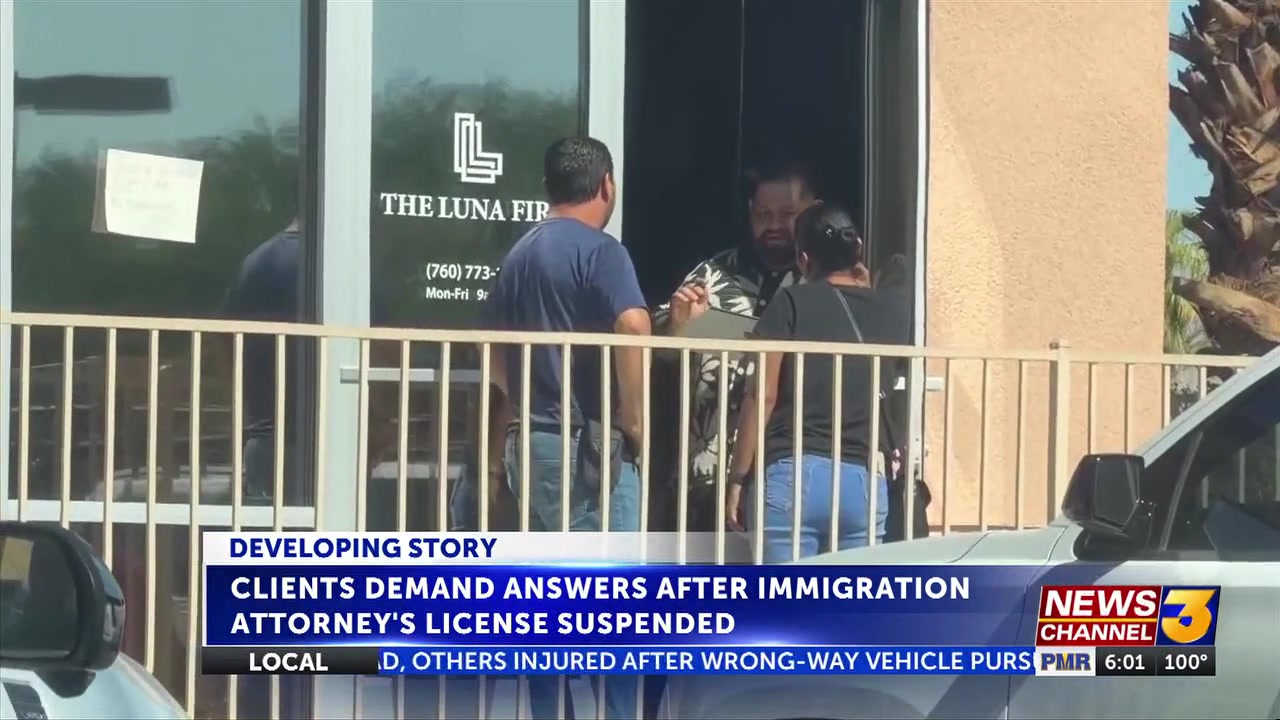 Clients demand answers after immigration attorney’s license suspended
