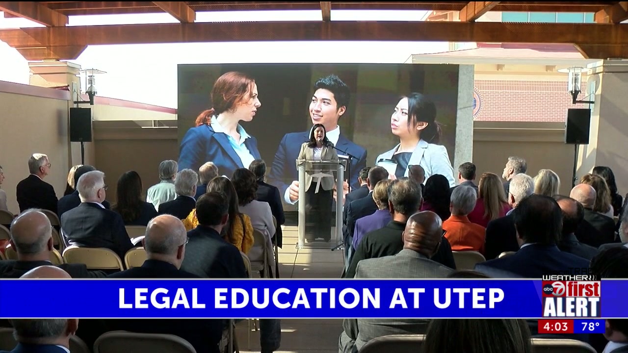Proposed UTEP law school gets $5 million matching grant