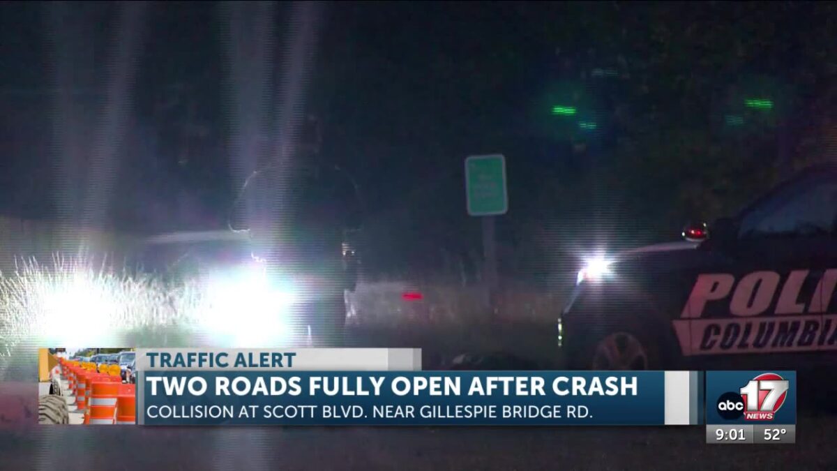 Scott Boulevard reopens after southwest Columbia crash leaves motorcyclist critical