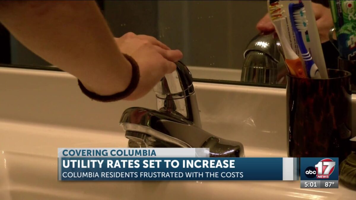 Columbia utilities set to increase Thursday