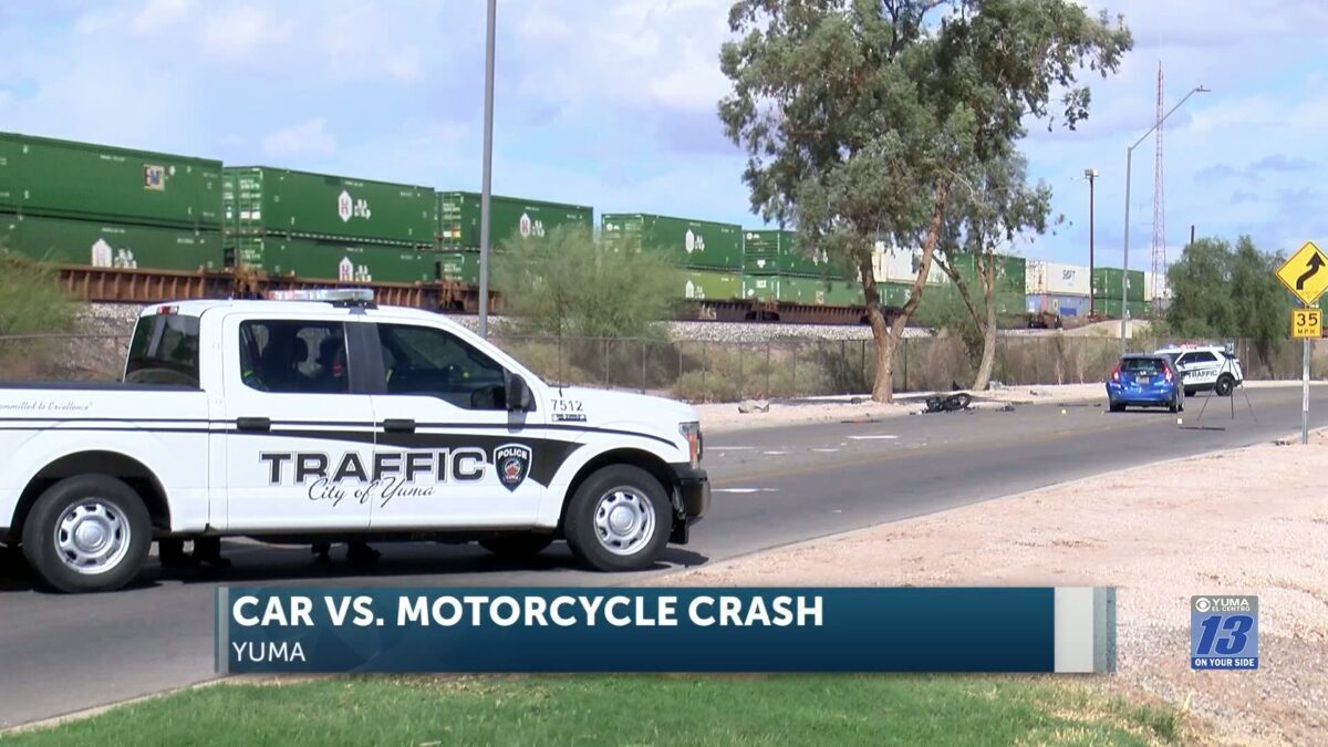 Man injured in crash on Redondo Center Drive in Yuma