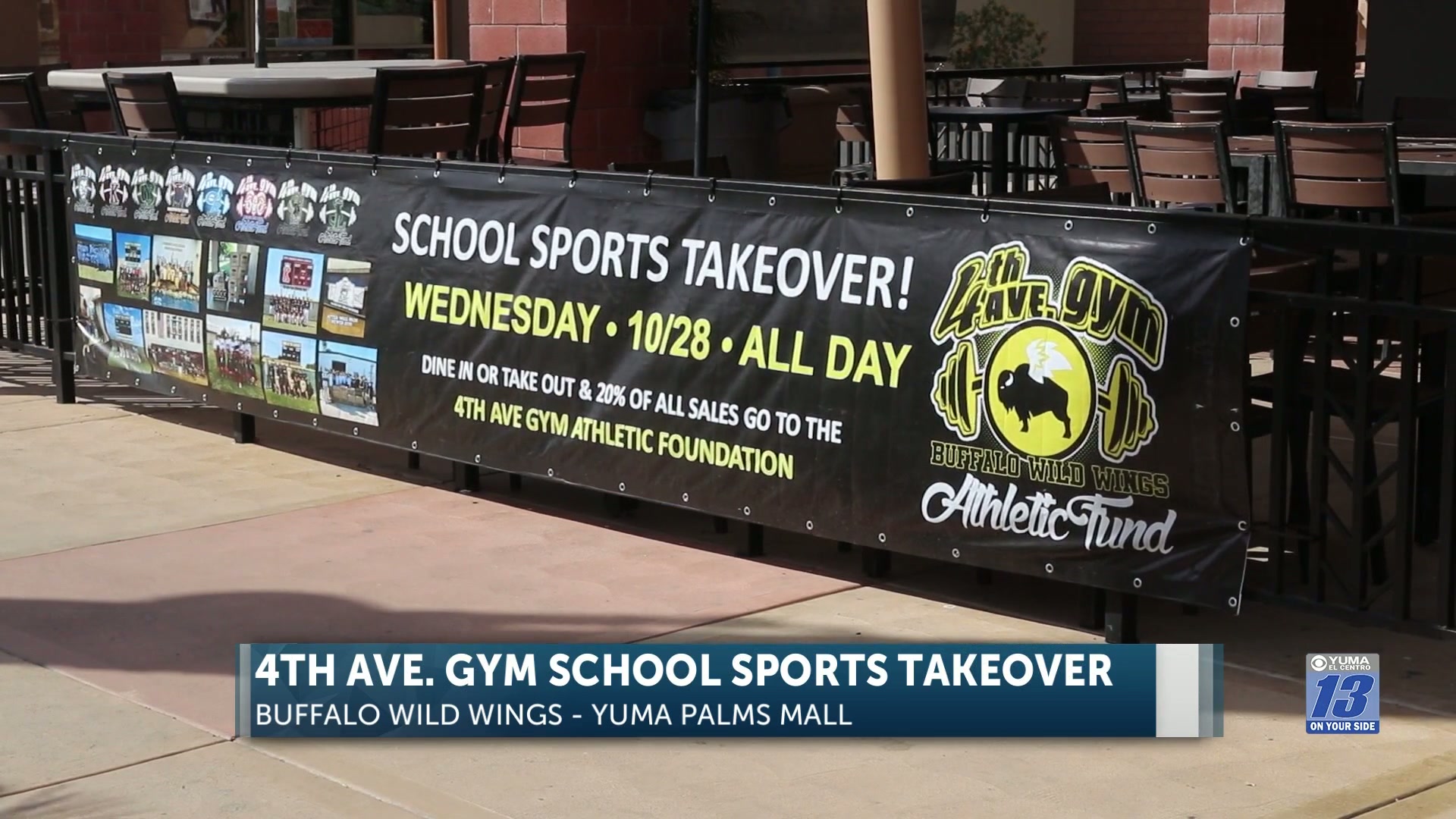 Buffalo Wild Wings hosts school sports takeover