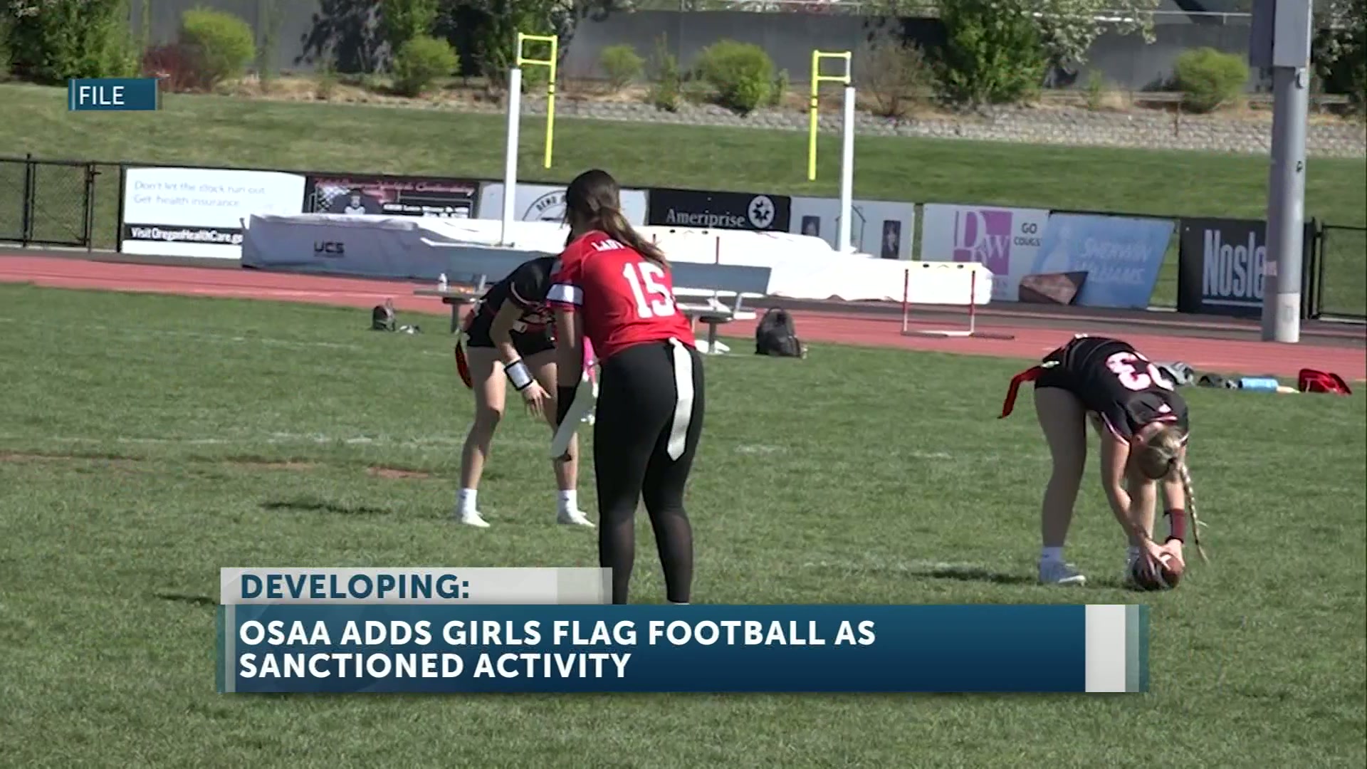 Girls flag football is set to begin its inaugural sanctioned season in Spring 2027