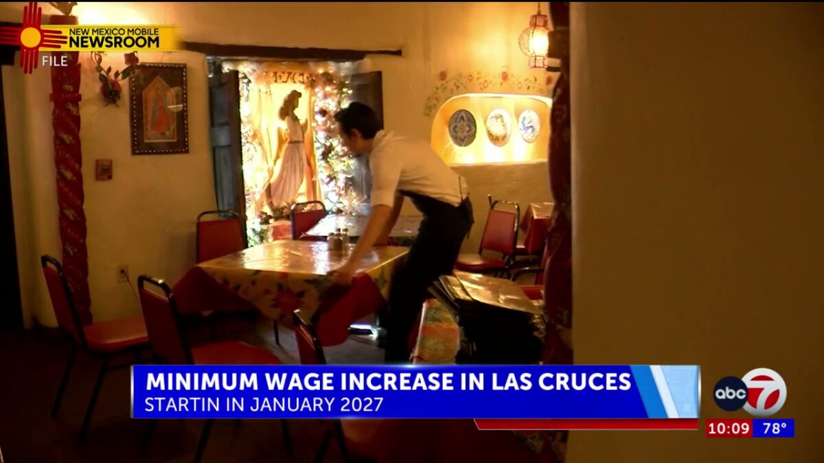 Minimum wage in Las Cruces will increase in January 2027