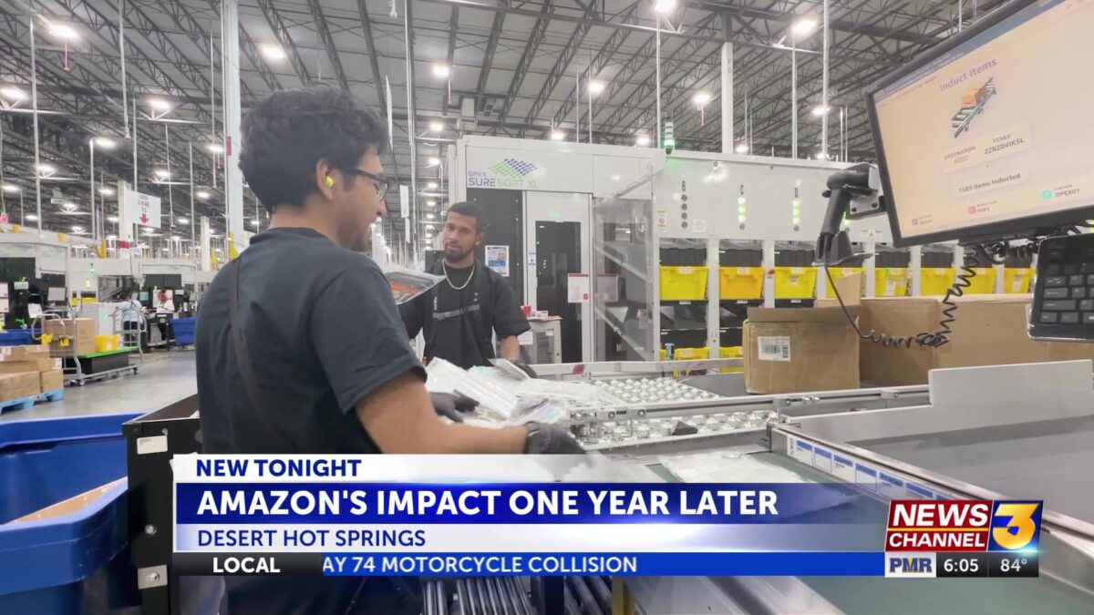 One year later: Is Amazon delivering on its promises to Desert Hot Springs?