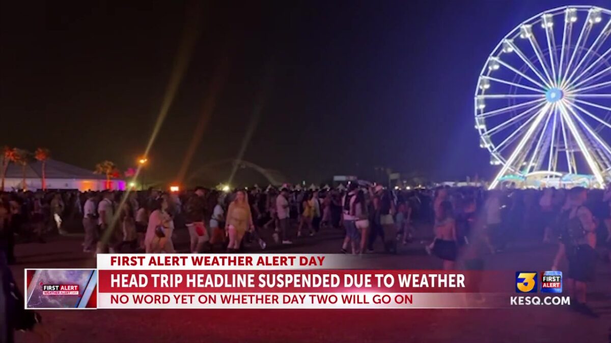 Head Trip suspends Saturday show amid severe weather threat; Sunday scheduled to open at 3:00pm