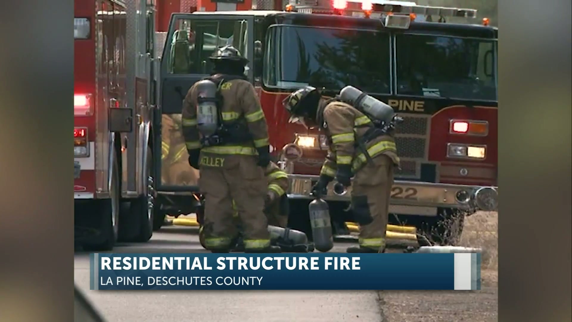 La Pine house fire leaves two residents seeking shelter