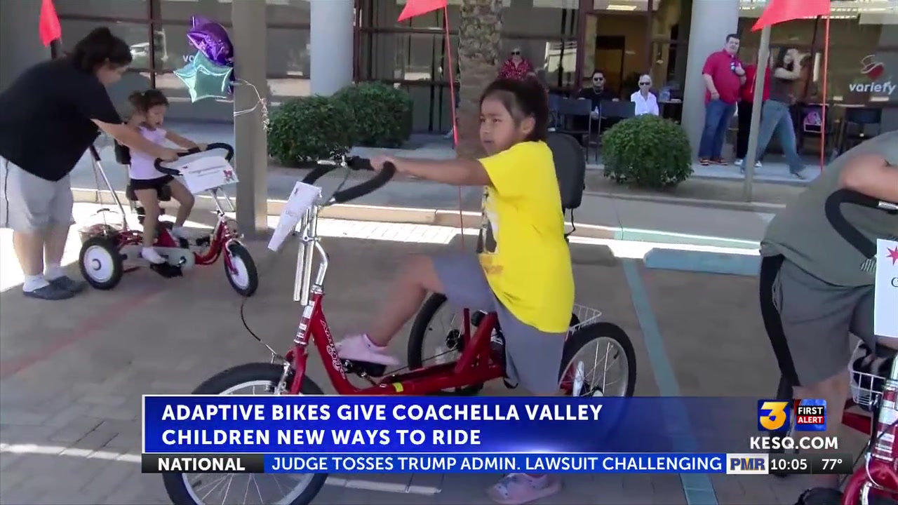 Custom bikes give Coachella Valley children new ways to ride