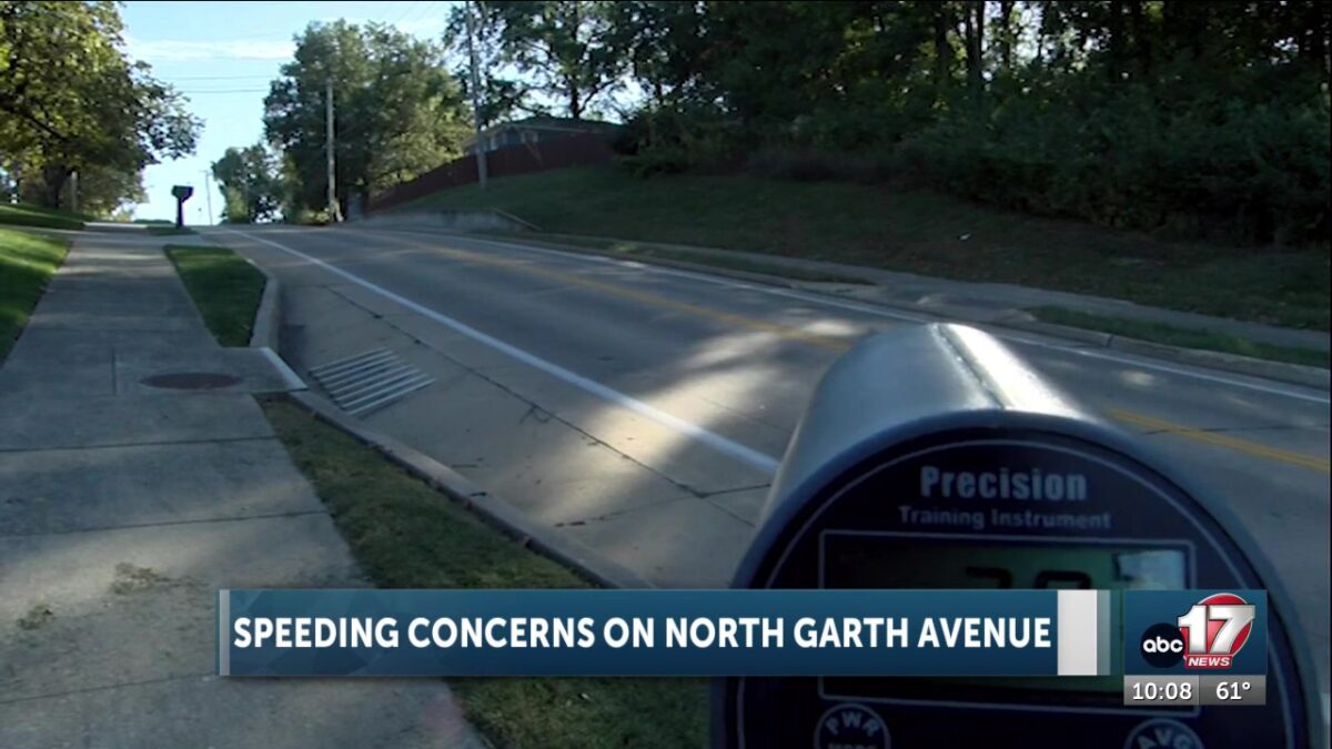 Columbia man pushes for action to reduce speeding on Garth Avenue