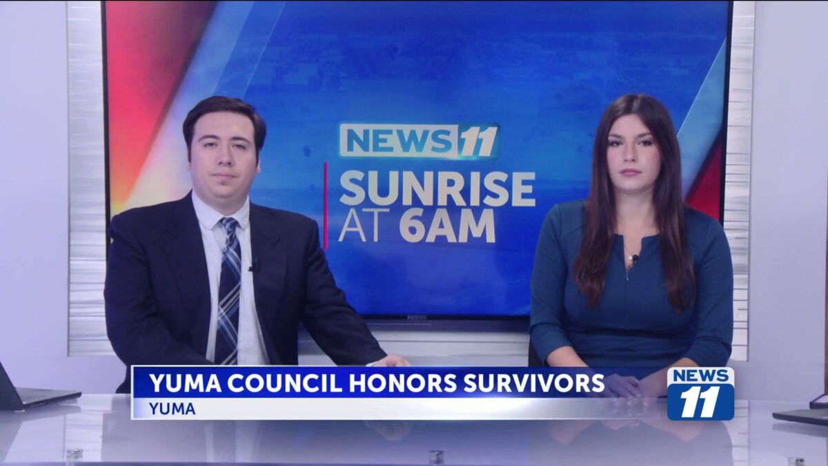 Yuma City Council honors survivors