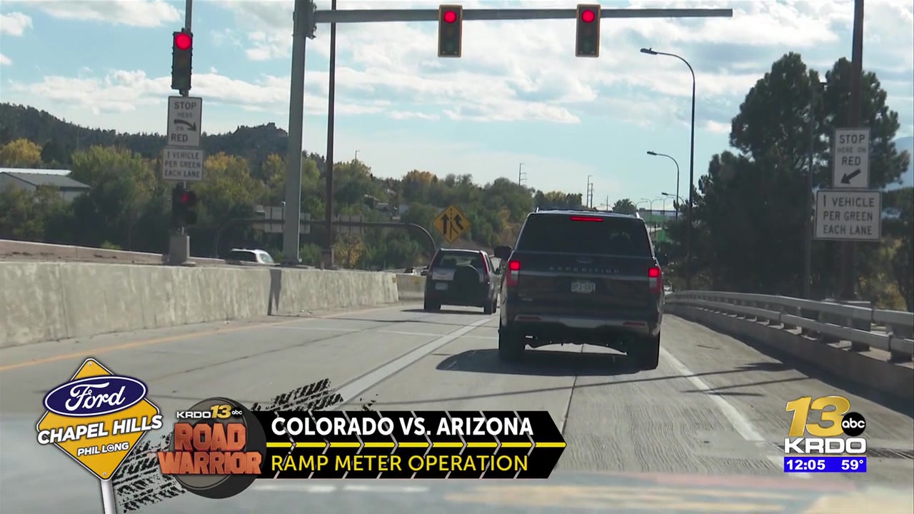 KRDO13 viewer points out differences between highway ramp meters in Colorado