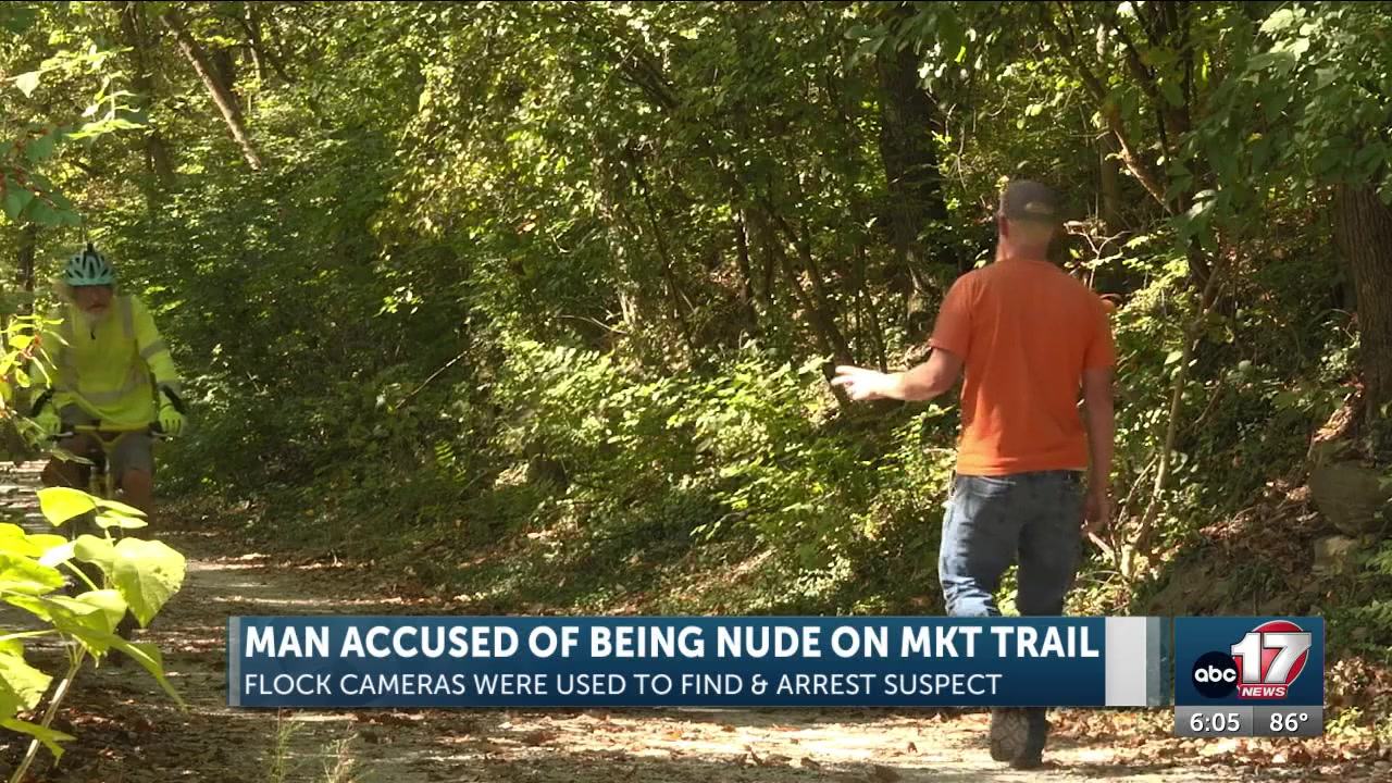 ‘Nudist’ charged with 4 misdemeanors after being spotted on MKT Trail multiple times