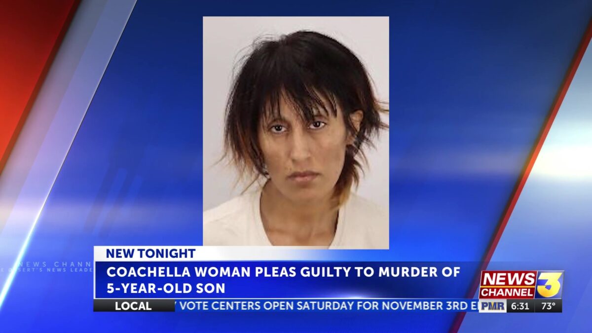 Coachella mom pleads guilty to murder in death of five-year-old son