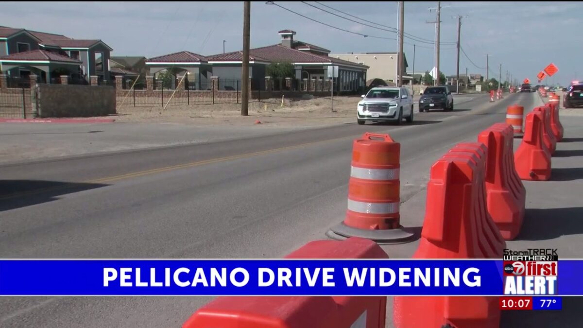1st phase of Pellicano Widening Project completed