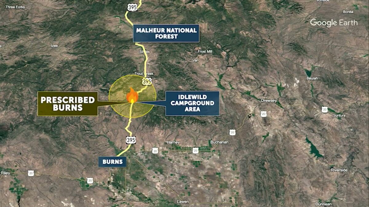 Malheur National Forest will start prescribed fires on October 3rd