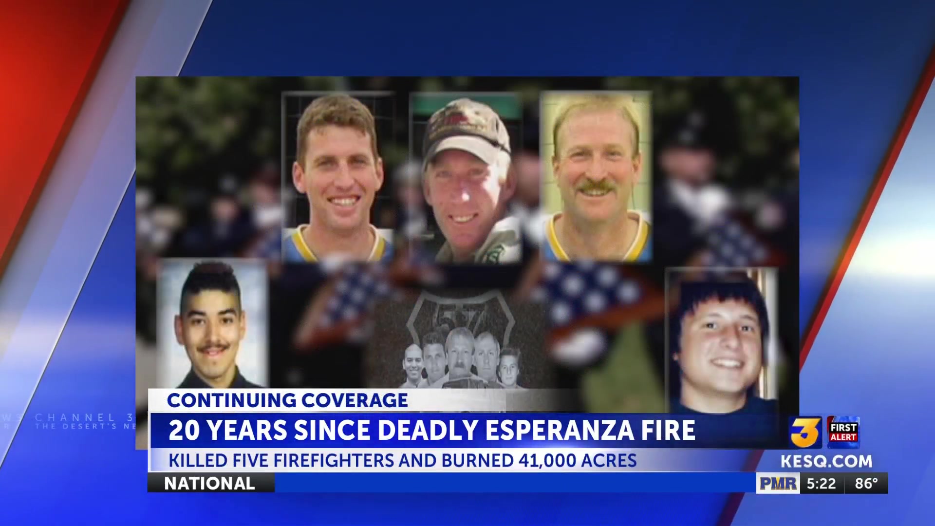 Today marks 20th anniversary of deadly Esperanza wildfire