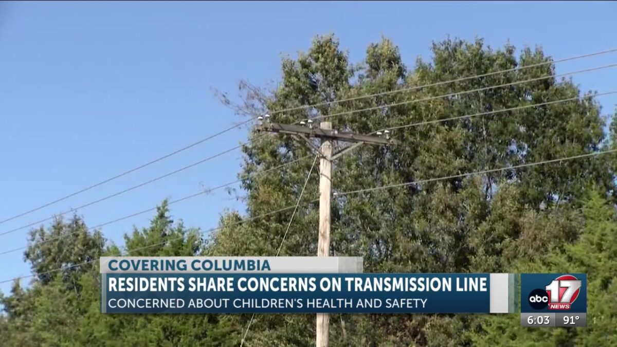 Columbia resident voices concerns about transmission line project
