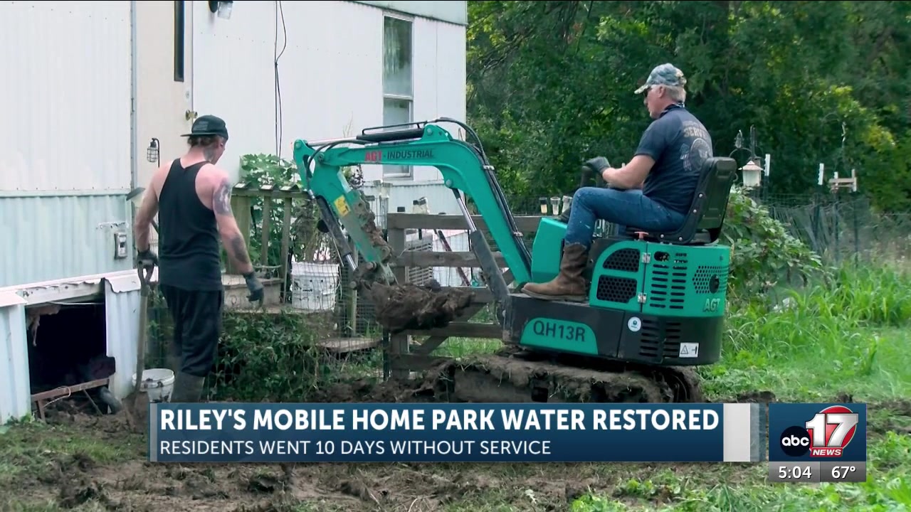 Riley’s Mobile Home Park residents regain water after 10-day outage