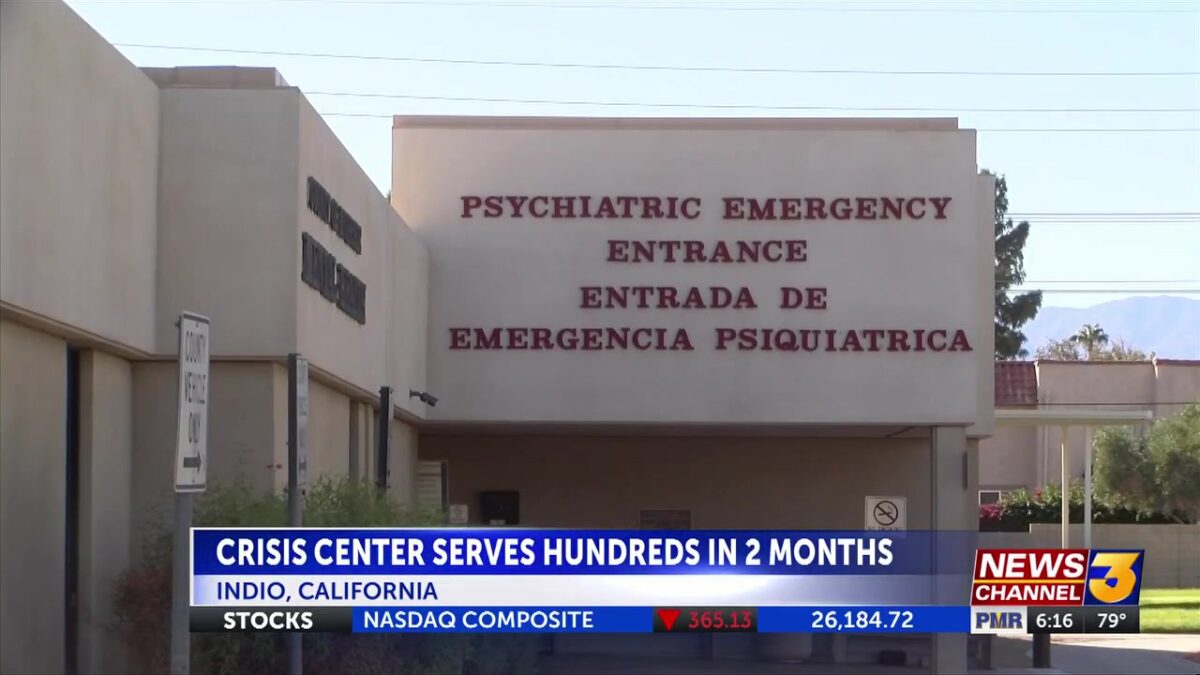 Indio crisis center serves more than 200 patients in first two months