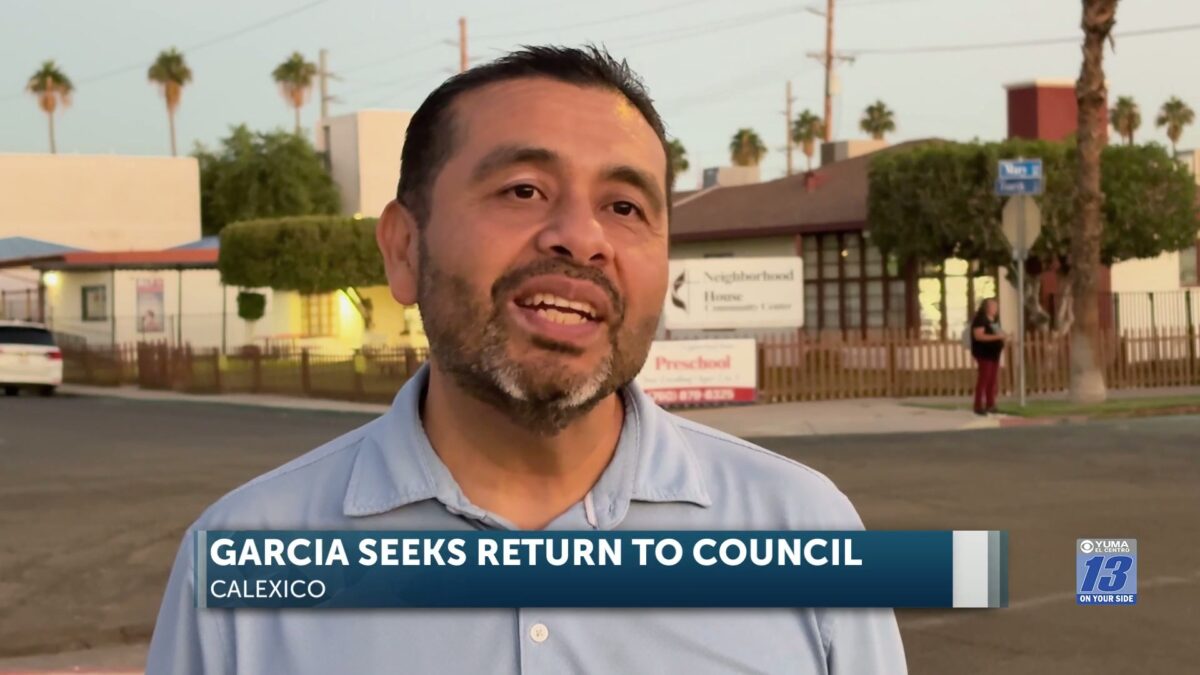 Camilo García runs for Calexico City Council