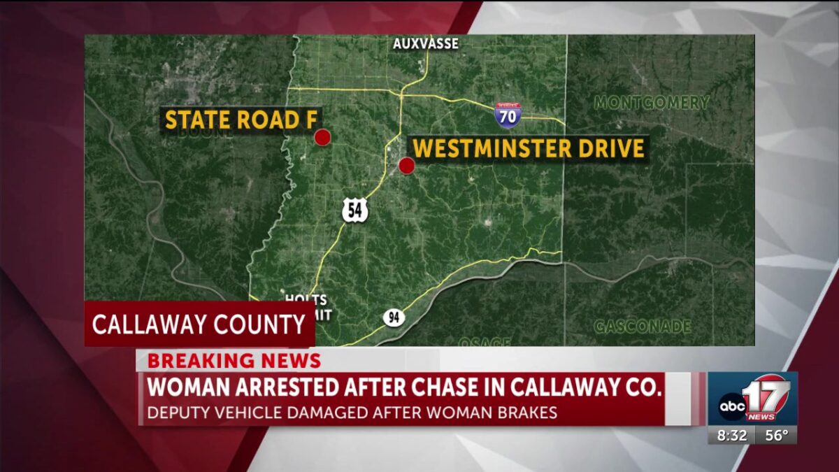 Officer-involved shooting under investigation after high-speed chase damages deputy vehicle in Callaway County