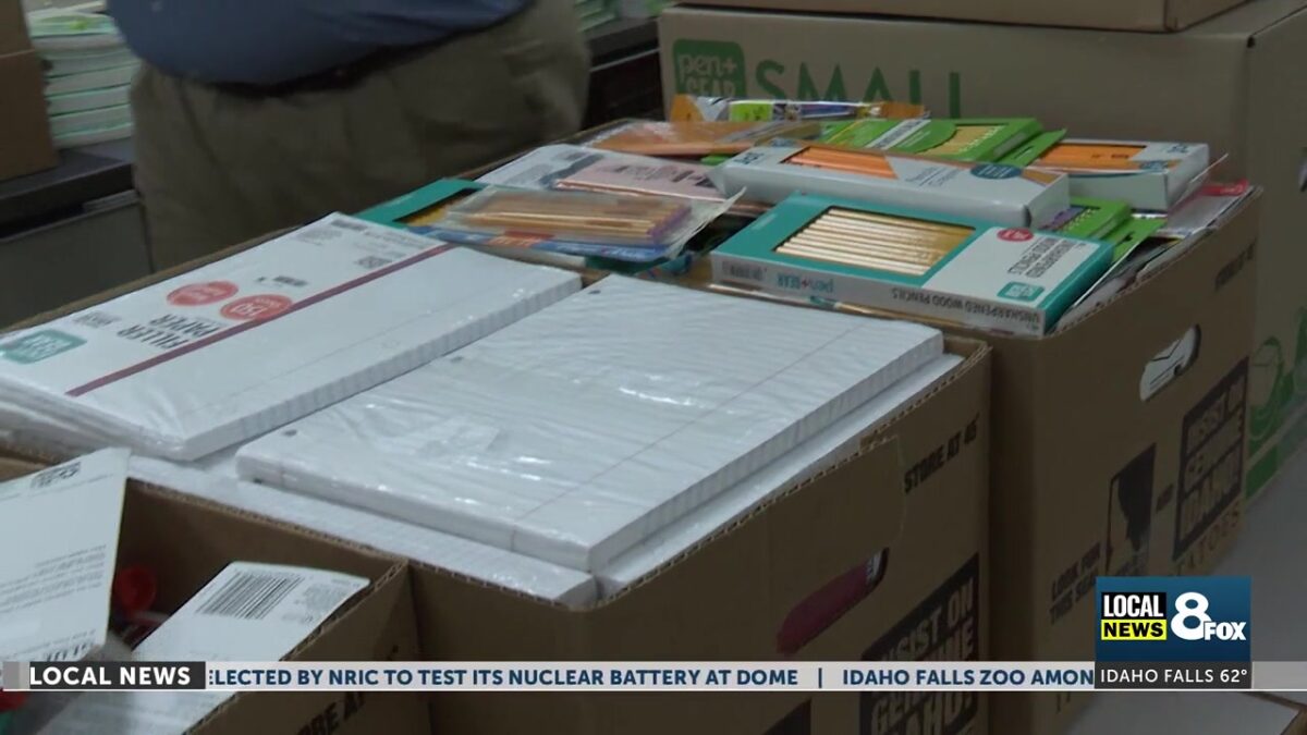 Thanks to Your Help: Local News 8 supply drive delivers truckload to Blackfoot School District