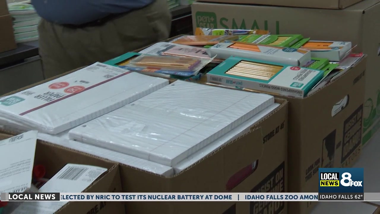 Thanks to Your Help: Local News 8 supply drive delivers truckload to Blackfoot School District