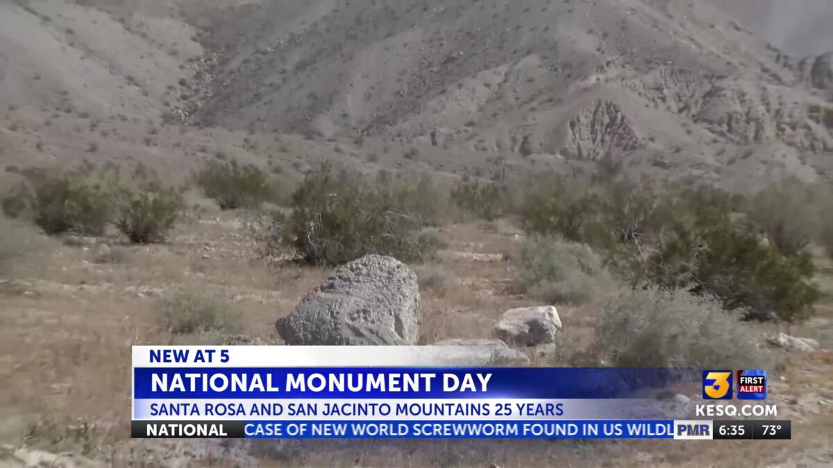 Santa Rosa and San Jacinto Mountains National Monument celebrates 25 years of conservation