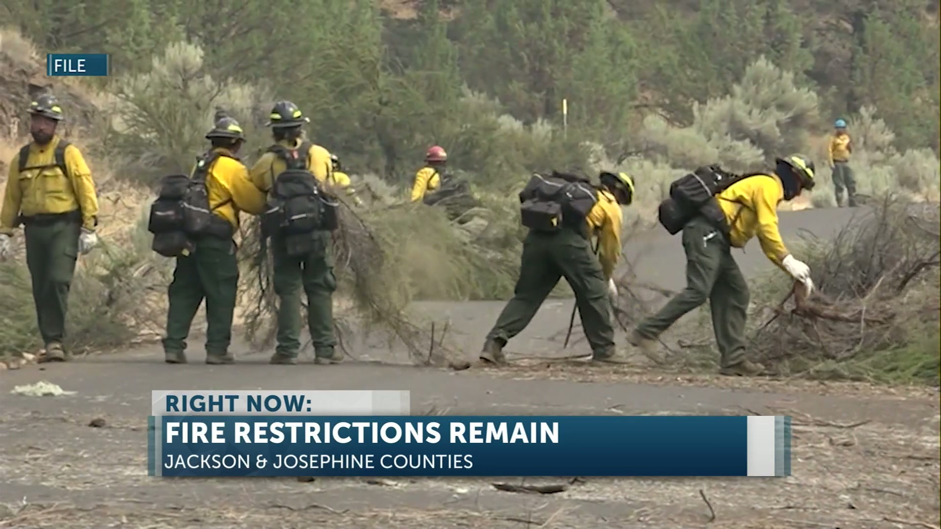 Open burning remains prohibited on protected lands in Jackson and Josephine counties