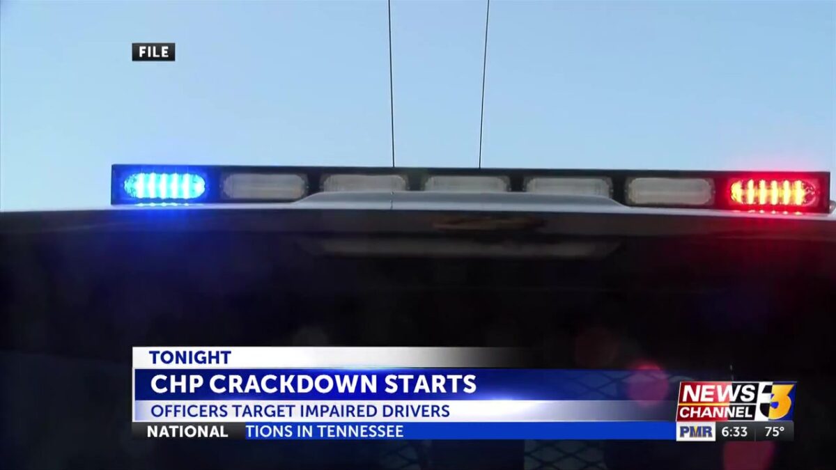 CHP to increase patrols across California during DUI enforcement period
