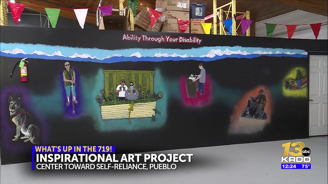 Center Toward Self-Reliance commissions art piece from consumers it helps