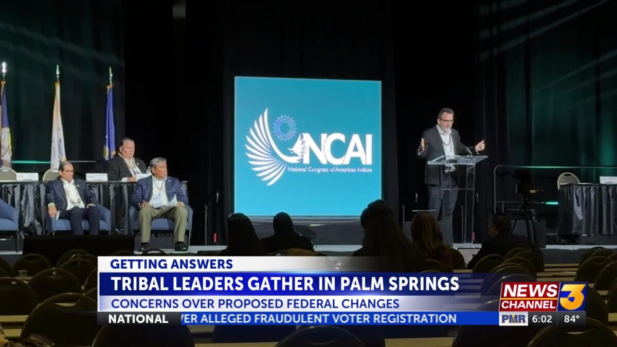 Tribal leaders gather in Palm Springs to raise concerns over proposed federal changes to sacred site protections