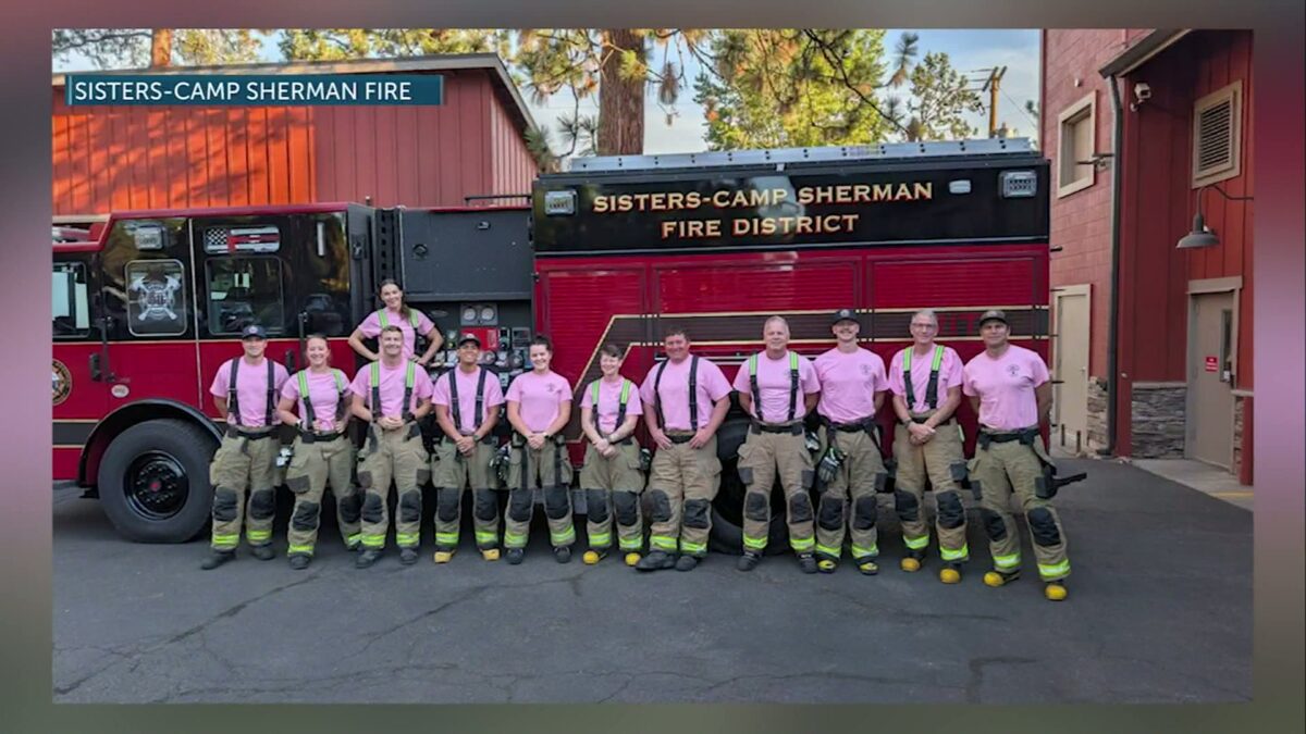 Sisters-Camp Sherman Fire District wears pink for Breast Cancer Awareness Month
