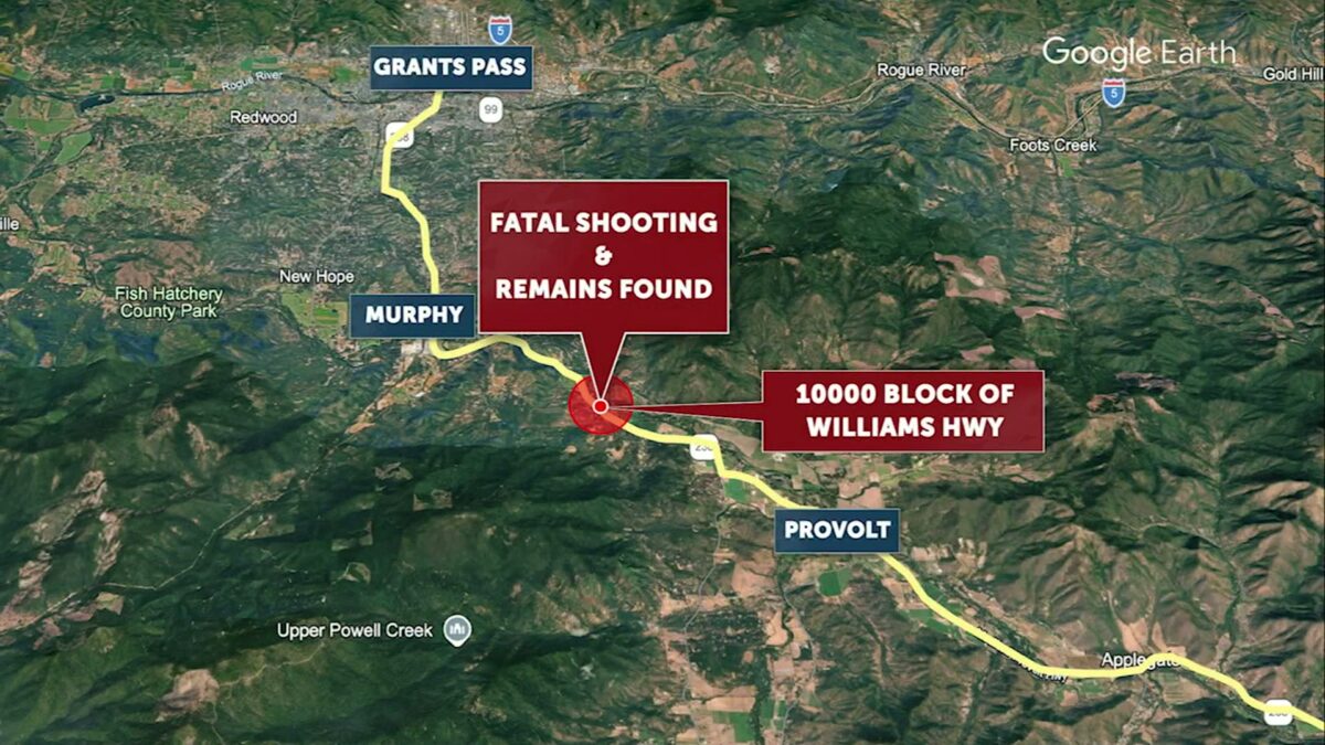 Missing Nevada man found buried in Josephine County; Two others found dead