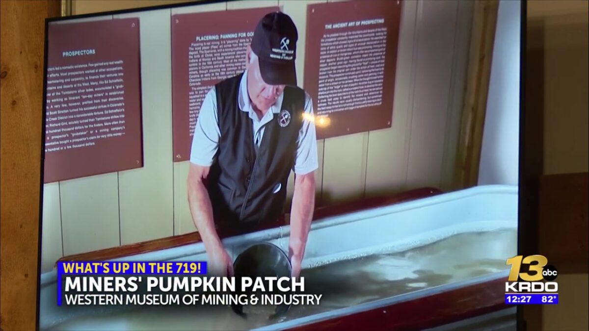 The Miners’ pumpkin patch: Smashing rocks and gourds at the Western Museum of Mining & Industry