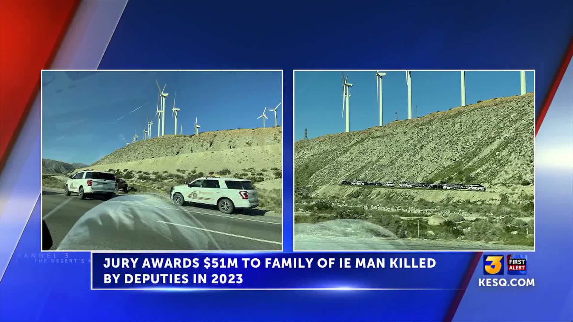 Jury awards $51M to family of IE man killed by deputies on Palm Springs freeway