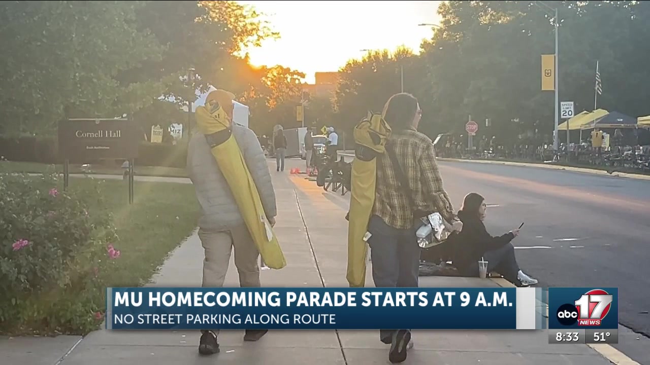 Streets to close Saturday morning as University of Missouri celebrates homecoming with parade