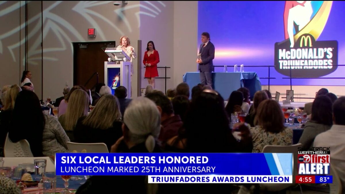 6 El Pasoans recognized during McDonald’s Triunfadores Awards