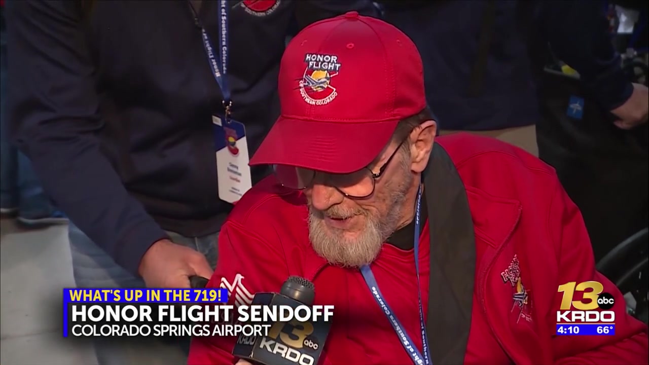 KRDO13 telethon helps send 86 Veterans to D.C. in first Honor Flight out of Colorado Springs Airport