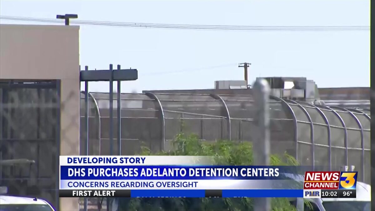 Federal purchase of Adelanto detention facilities raises questions about oversight