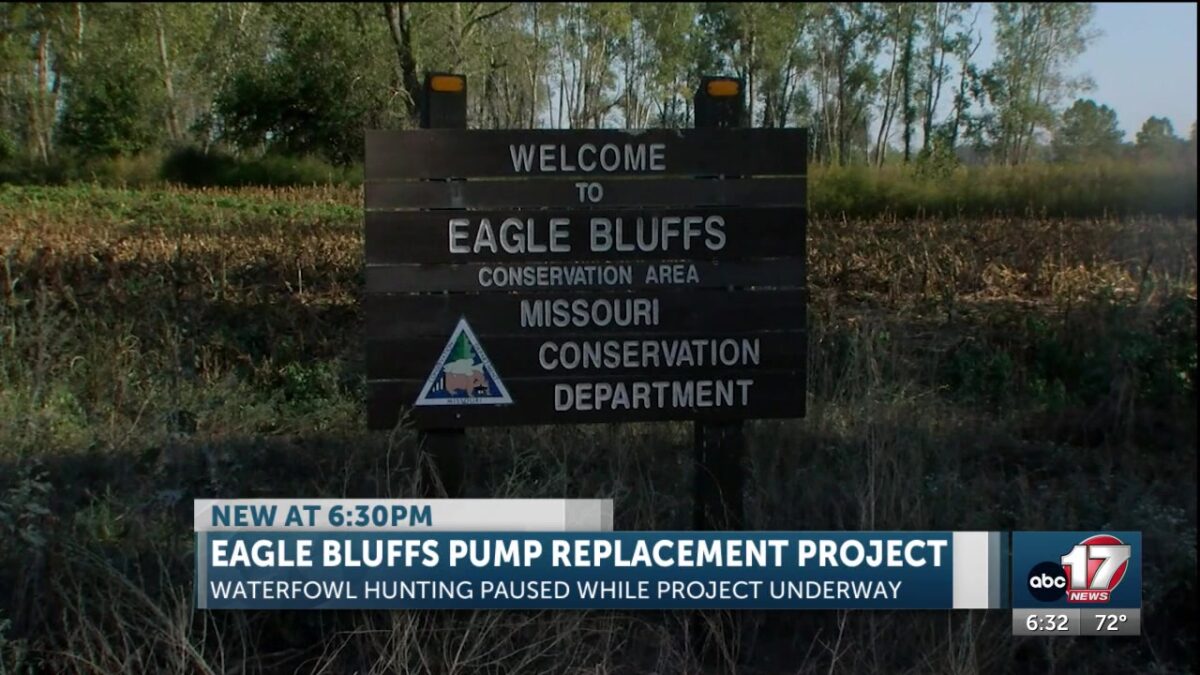 $1.5 million Eagle Bluffs pump project underway as MDC pauses waterfowl hunting