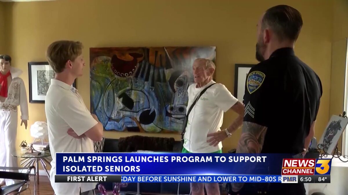 Palm Springs launches program to support isolated seniors