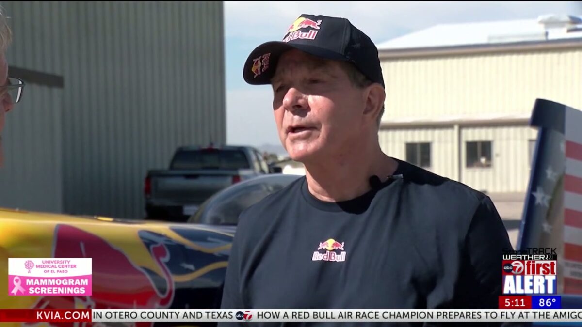 How a Red Bull Air Race champion prepares to fly at the Amigo Airsho