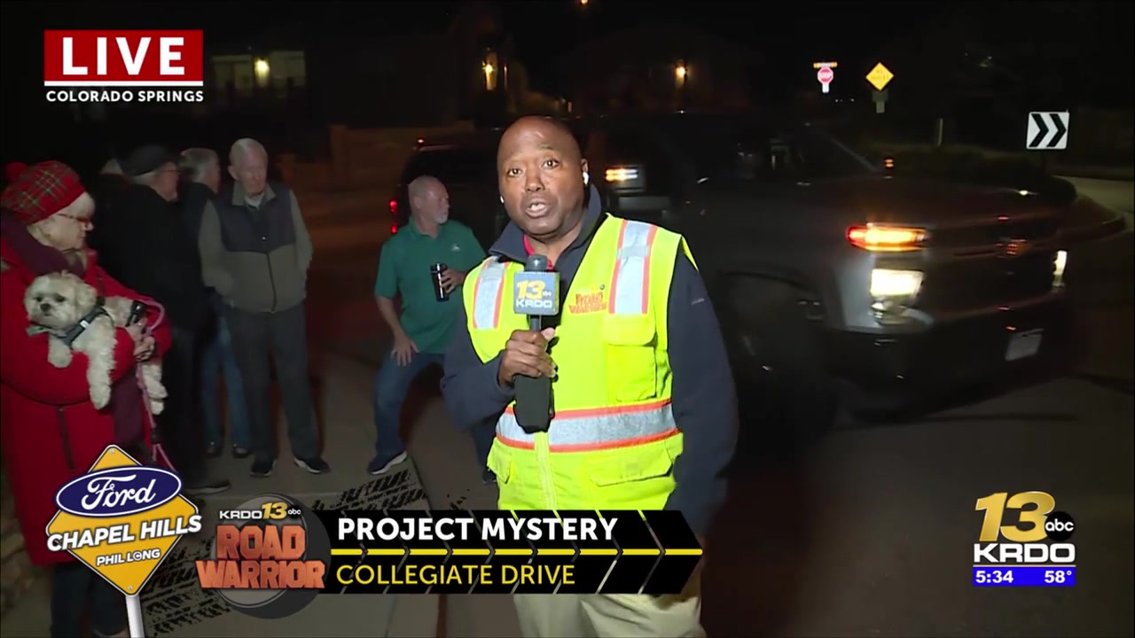 Residents of a Colorado Springs neighborhood awake early to express concerns about speeding