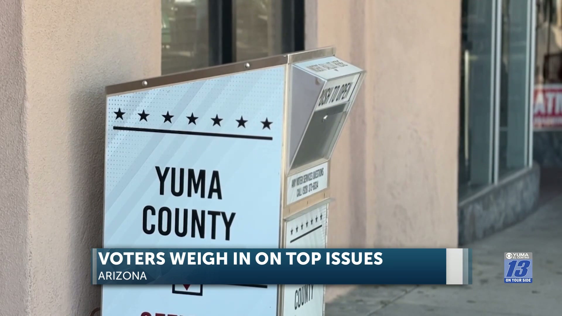 Voters across Arizona weigh in on top issues