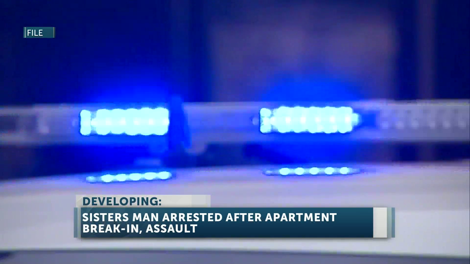 Sisters man surrenders