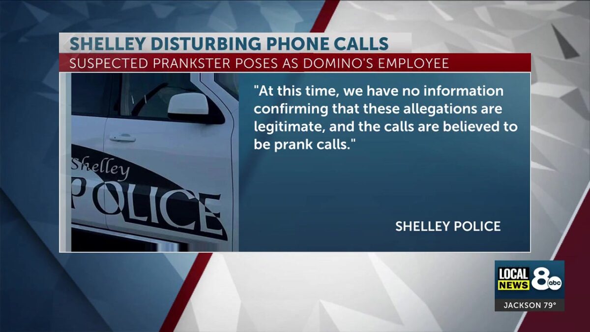 Suspected prankster poses as Domino’s employee to target Shelley residents