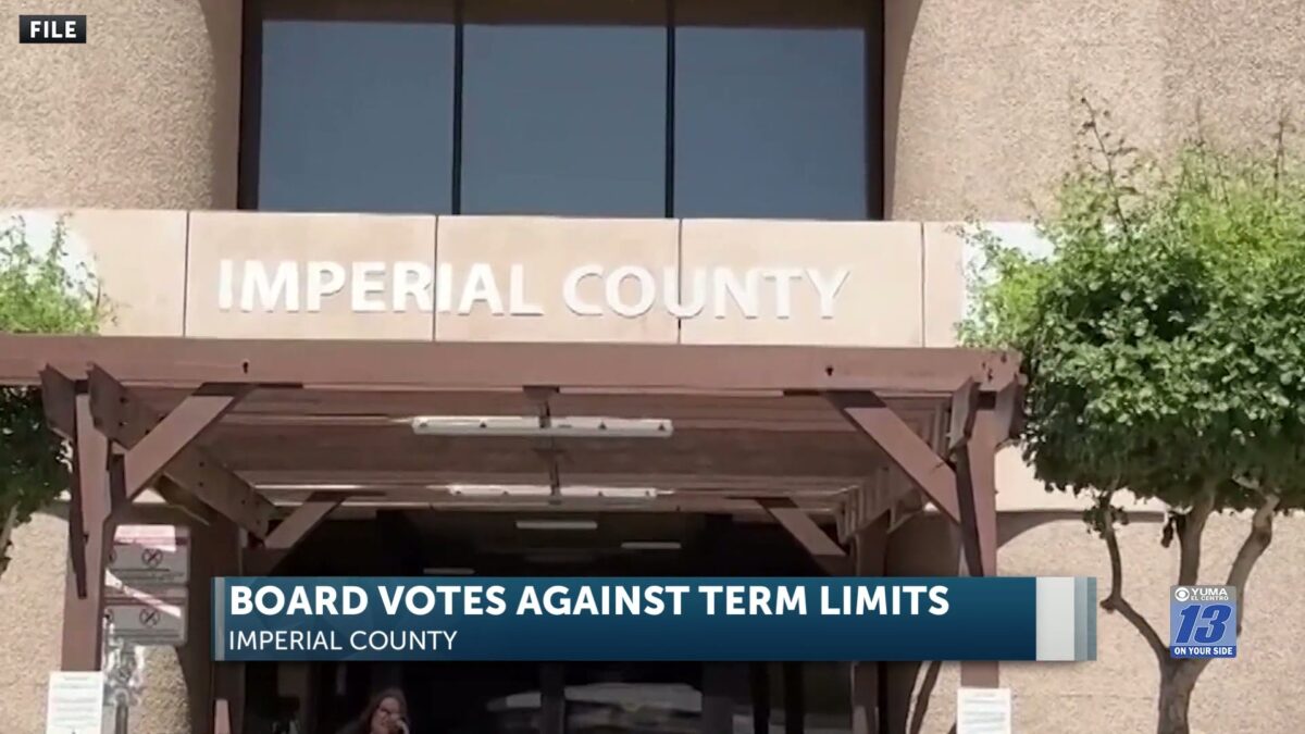 No term limits for Imperial County Board of Supervisors